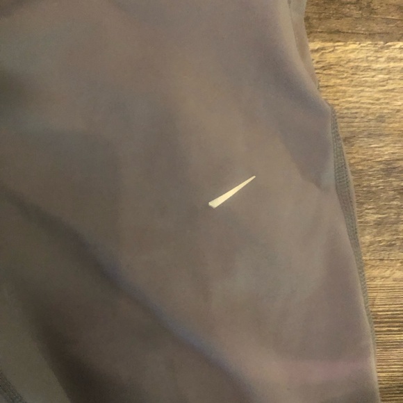 Nike DRI-FIT leggings, size Medium, purple-ish grey Nike emblem missing - Picture 2 of 7
